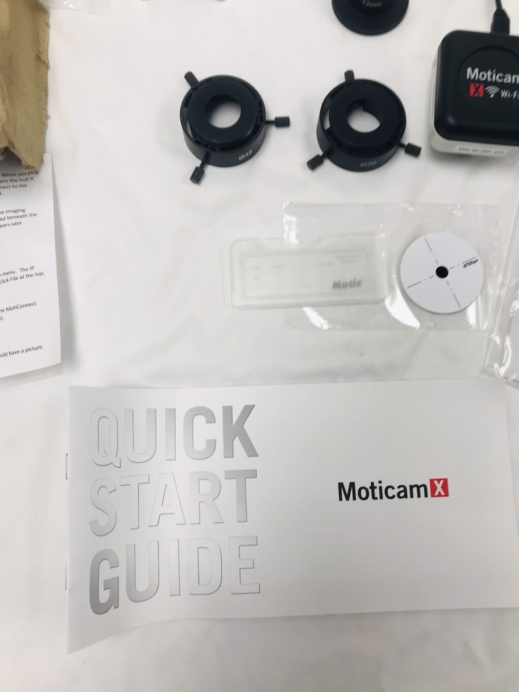 Motic Moticam X WiFi Digital Microscope Camera Mounts To Any Microscope Eyepiece