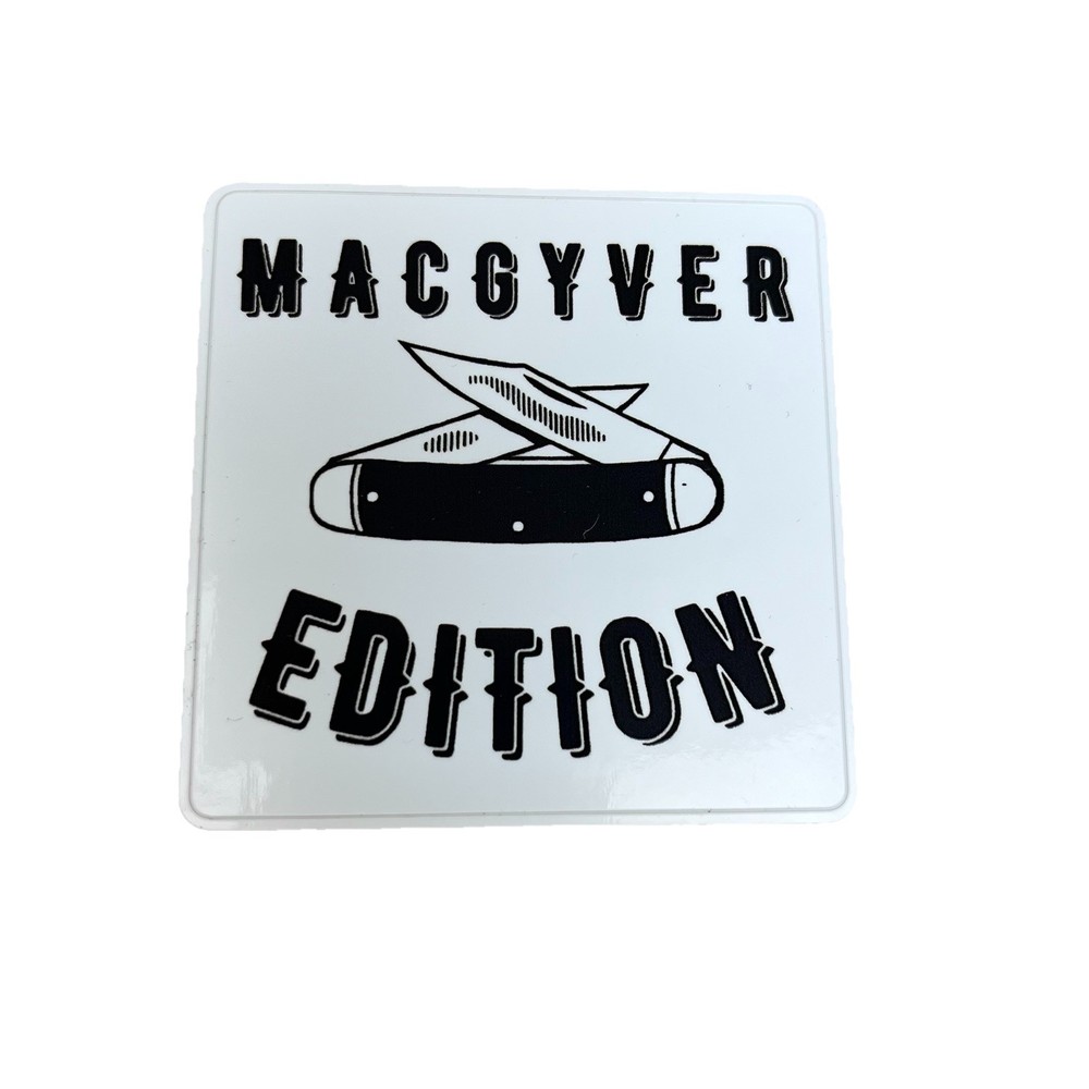MacGyver Edition Custom Sticker