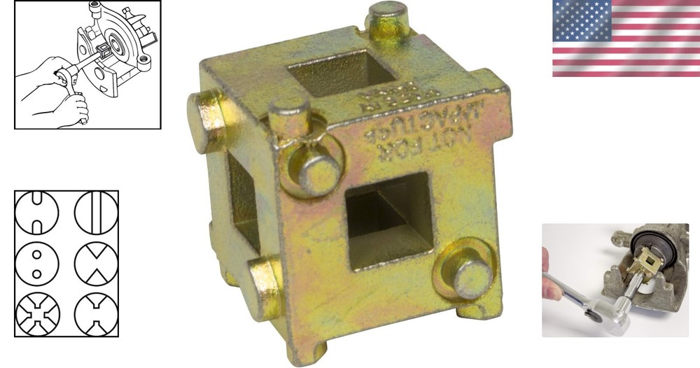 Lisle 28600 Disc Brake Piston Tool