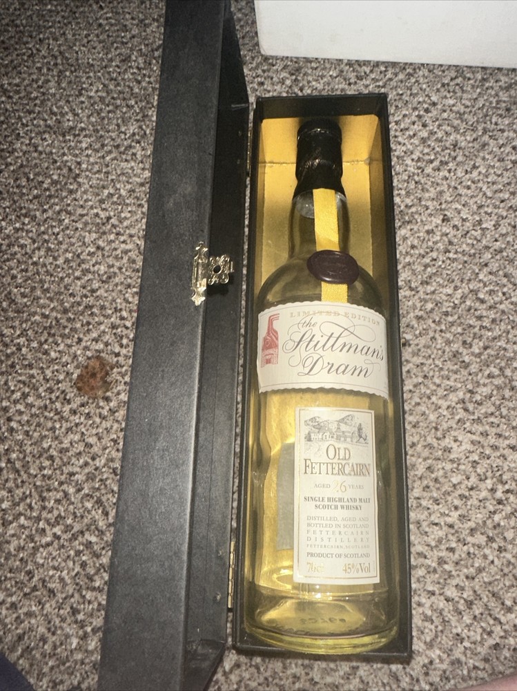 26yo Fettercairn Empty Bottle