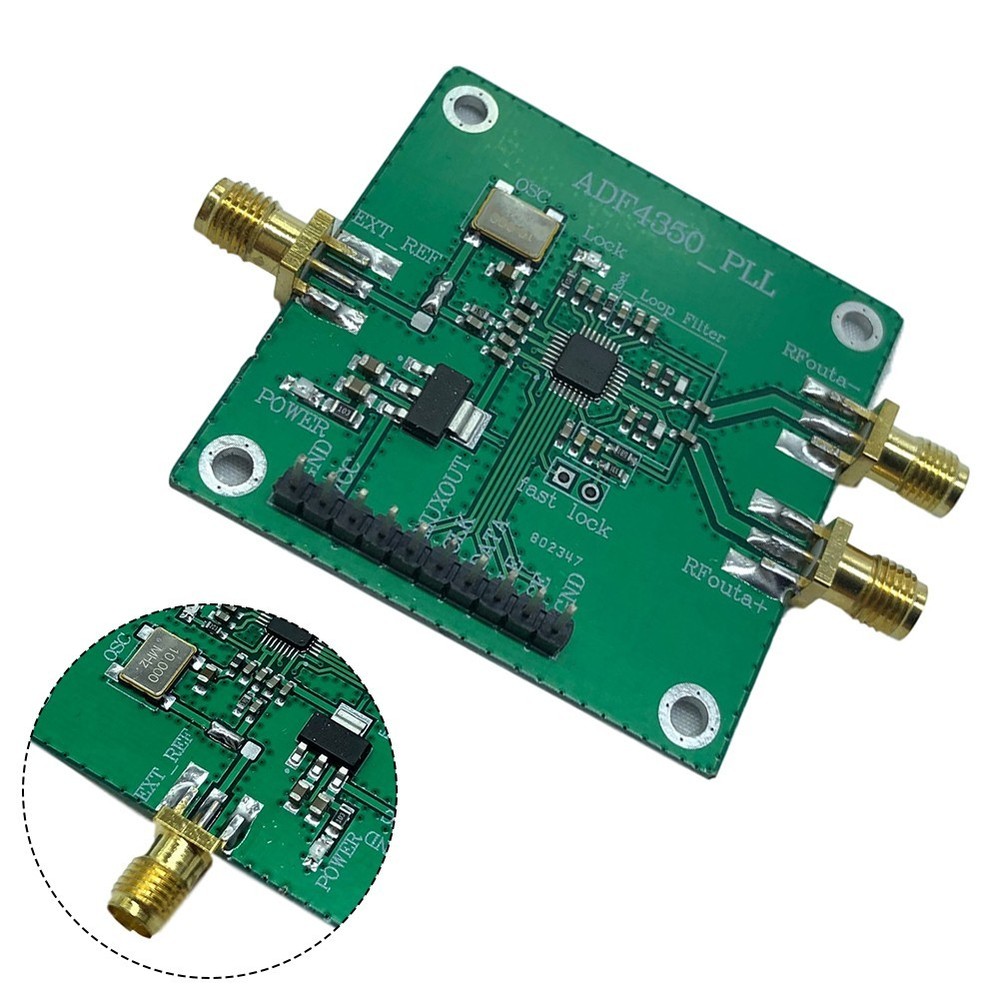 ADF4350 RF Signal Source Module for Various Applications with Connector