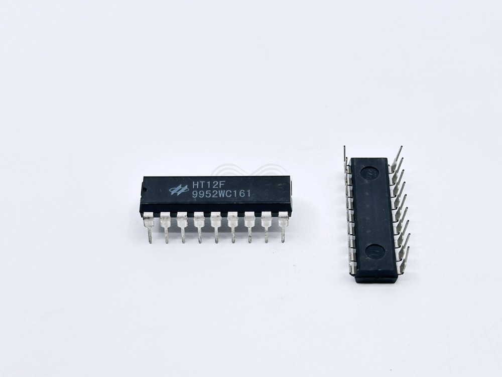 HT12F Holtek 12 Bit Remote Control Decoder 12 Address Bits 2.4V to 12V DIP-18