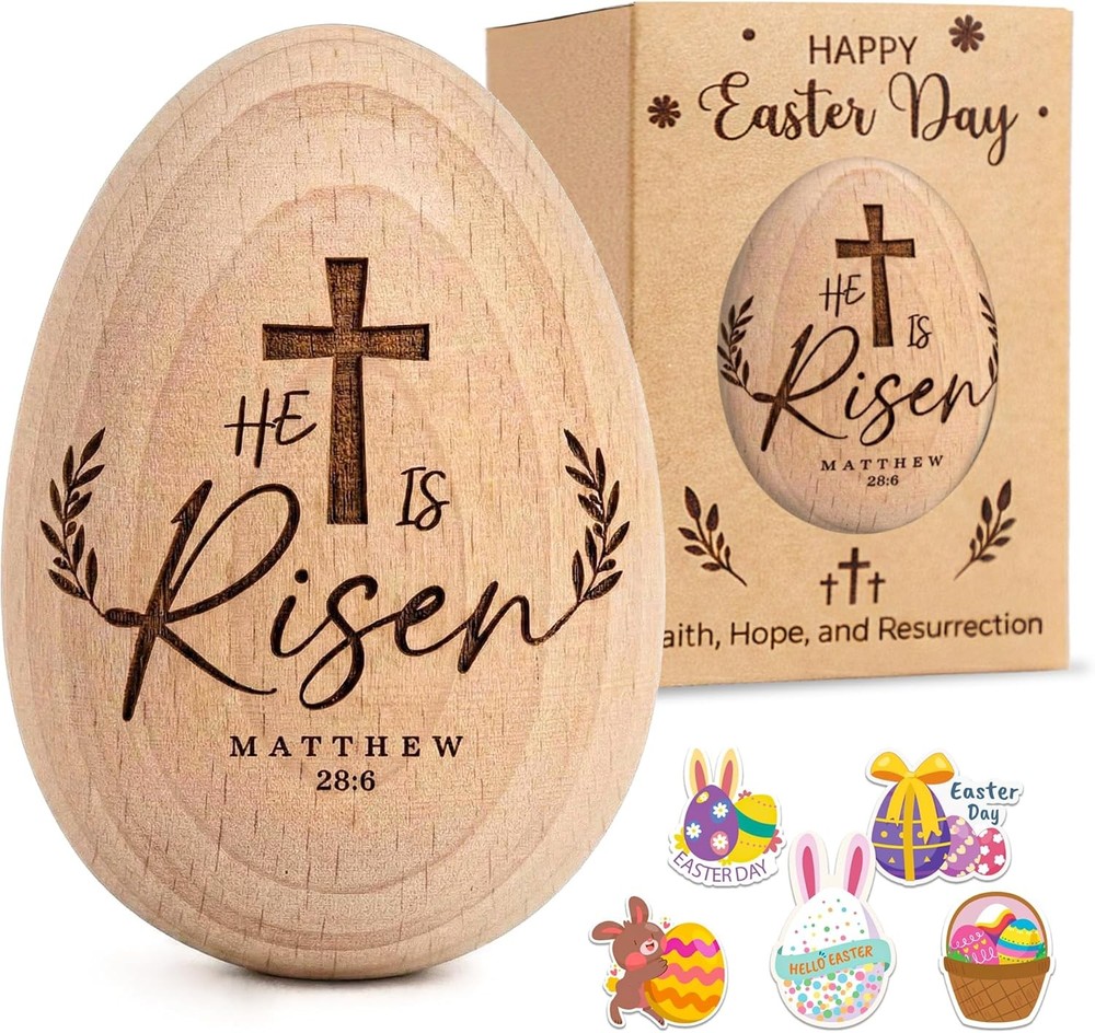 Easter Eggs, He is Risen Easter Decor, for lawn and home