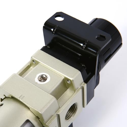 Compressed Air Filter Regulator Piggyback Combo 3/8''NPT- Poly 3000-N03 AW