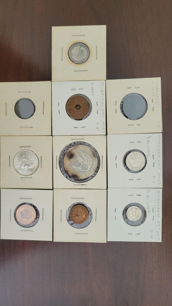 Vintage Netherlands Coin Collection