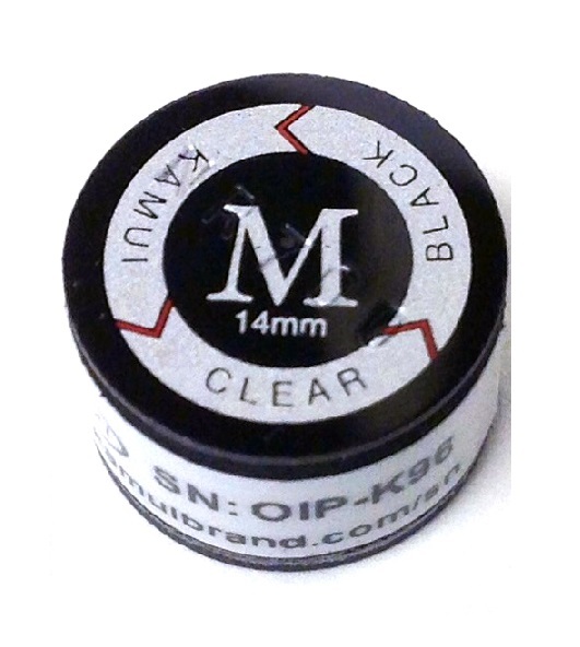 (1) Kamui BLACK CLEAR (MEDIUM = M) Tip