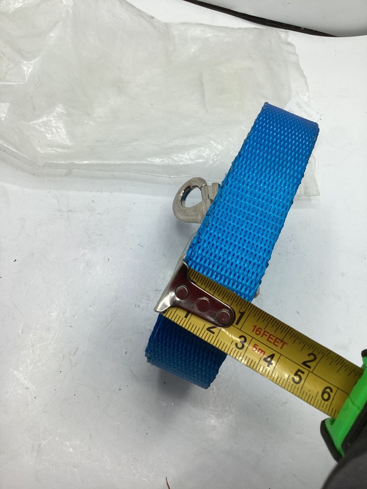 Ancra Tether Strap Assembly 30CN-TS with Buckle Snap Inside Blue for Lifting