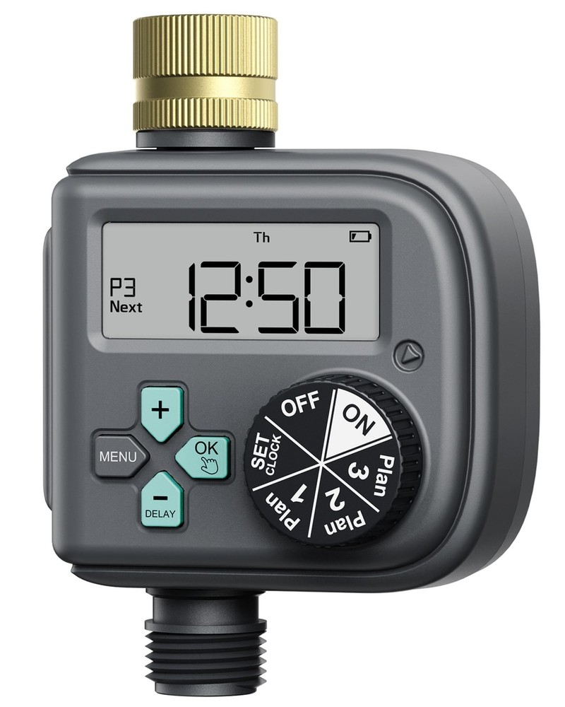 RAINPOINT Sprinkler Timer with 3 Different Programs, Waterproof Hose Timer Br...
