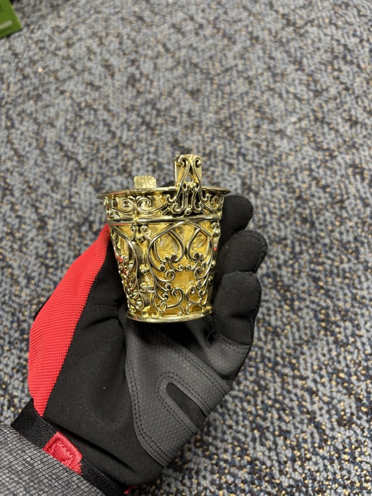 Small Golden Basket 2