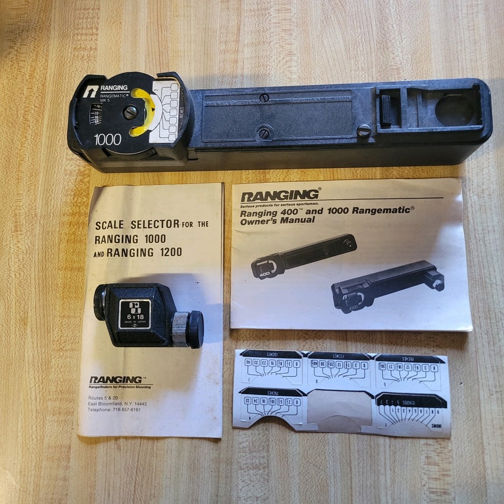 RANGEMATIC 1000 Range Finder