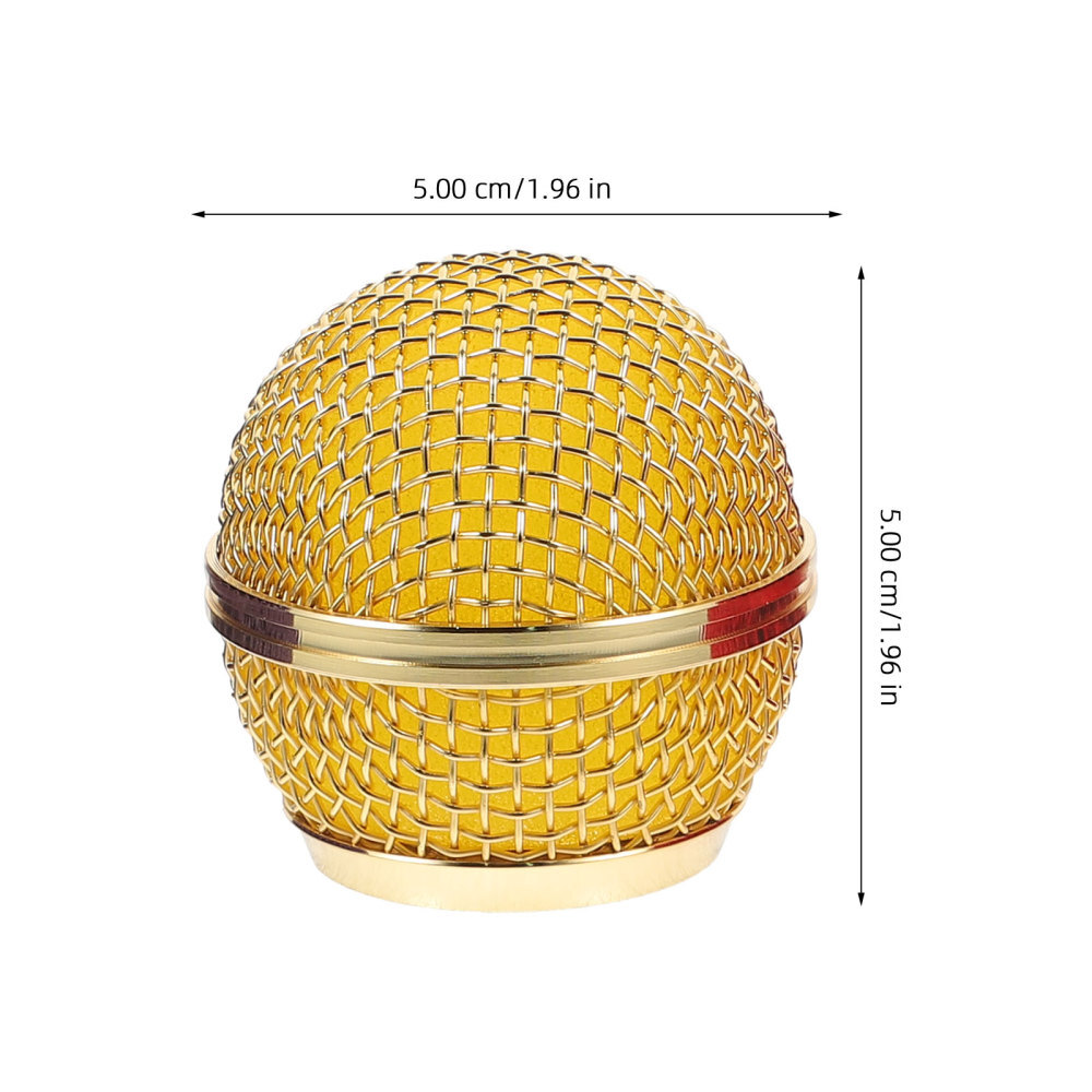 4 Pcs Sm58 Microphone Head Grill Replacement Colored Grille