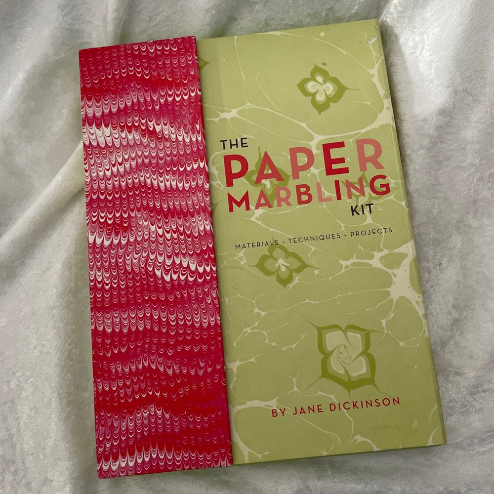 The Paper Marbling Kit Materials Techniques Projects Supplies Jane Dickinson