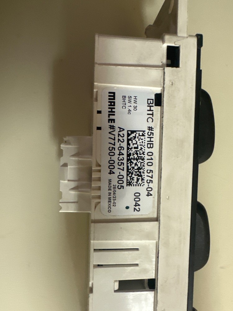 2015 Freightliner Coronado AC Temperature Control Switch