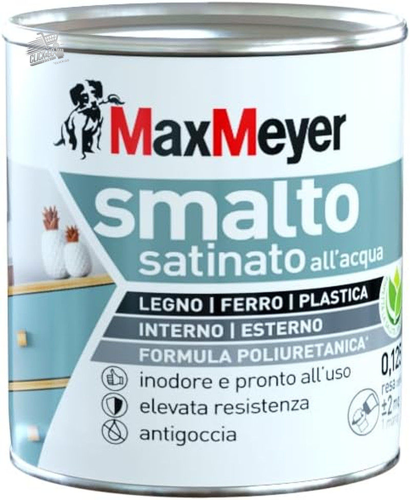 Ice White Satin Polyurethane Water Enamel 0.75L