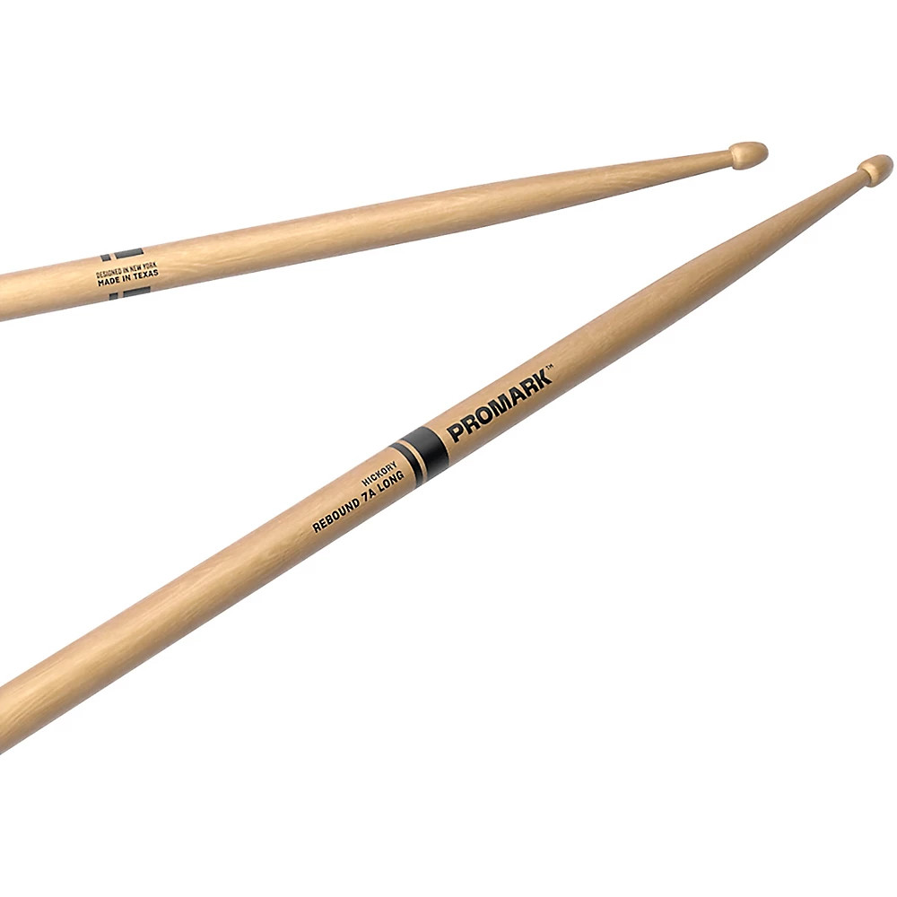 Promark Rebound Long Hickory Acorn Tip Drumstick 7A