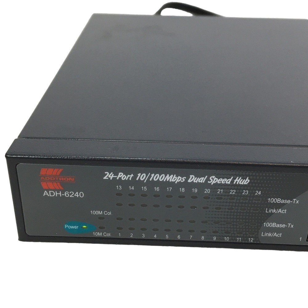 Addtron ADH-6240 Stackable 24 Port Ethernet Hub