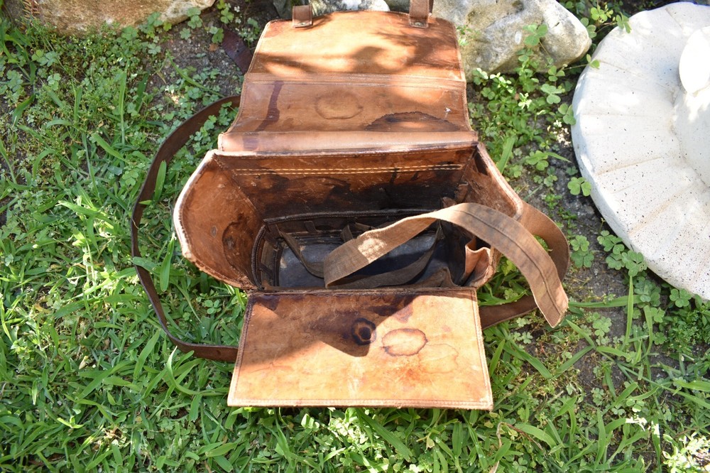 Leather Military Medical Bag