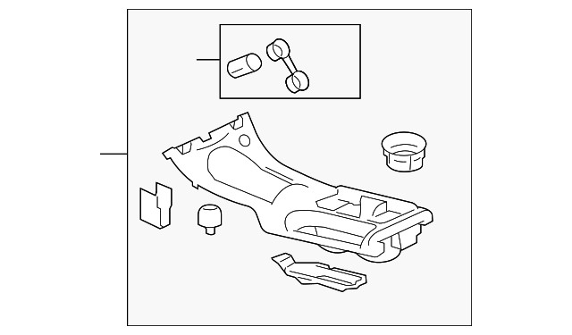 Genuine Mitsubishi Shift Panel MN121426HA