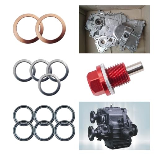 12Pcs Differential & Transfer Case Drain Plug Crush Washers Gaskets,