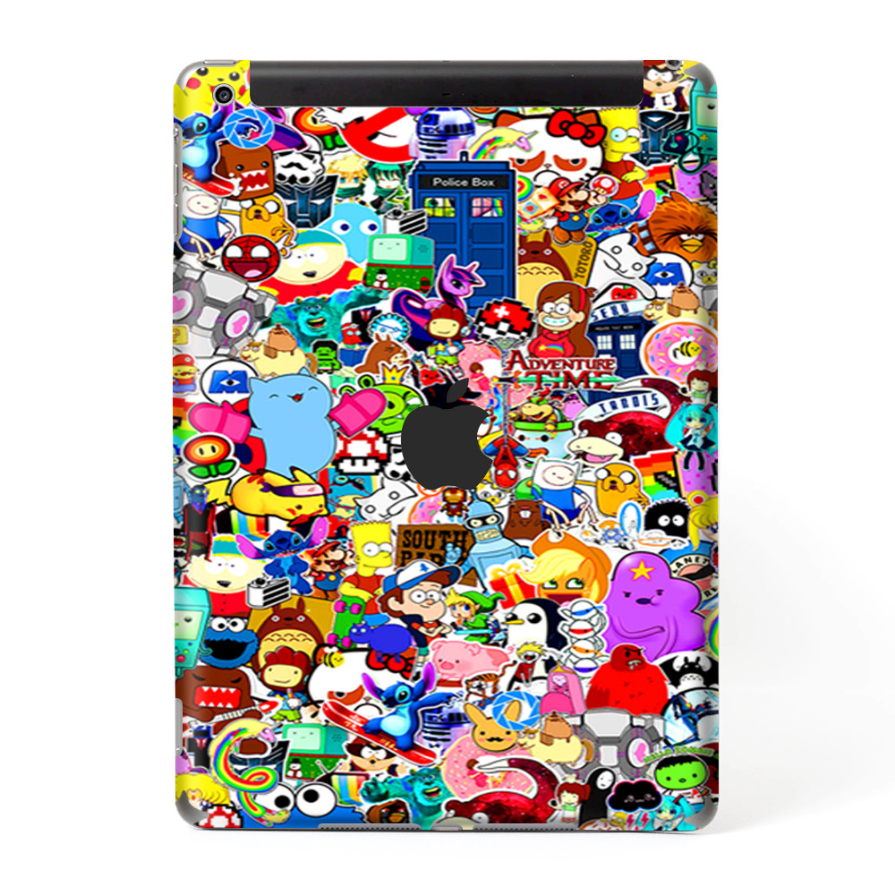 Skins Decal Wrap for Apple iPad 9.7 2017 Sticker collage