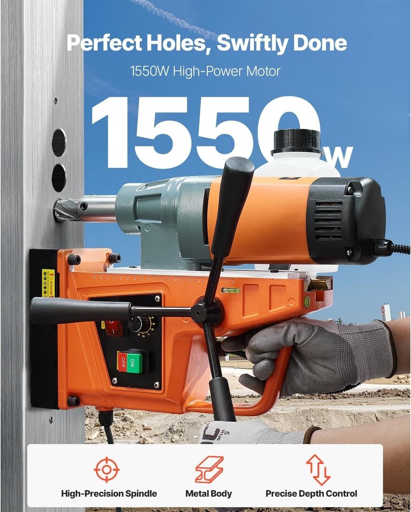 1550W Magnetic Drill Press - 2