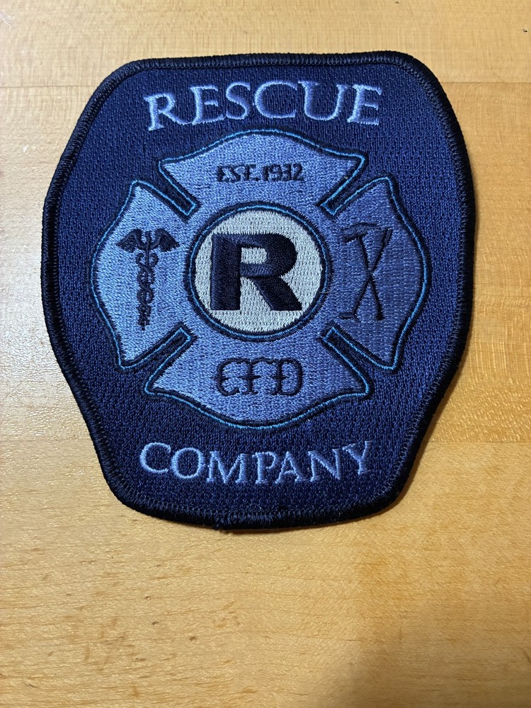 Rescue Company Est. 1932 EFD(?) Patch. Free Shipping