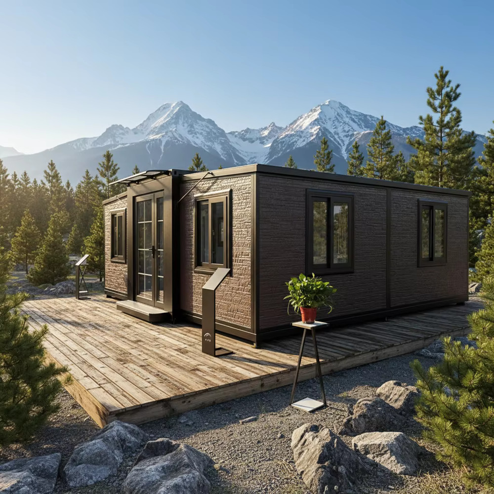 Luxury Double-Wing Container House 30ft 2bedroom 1 bath