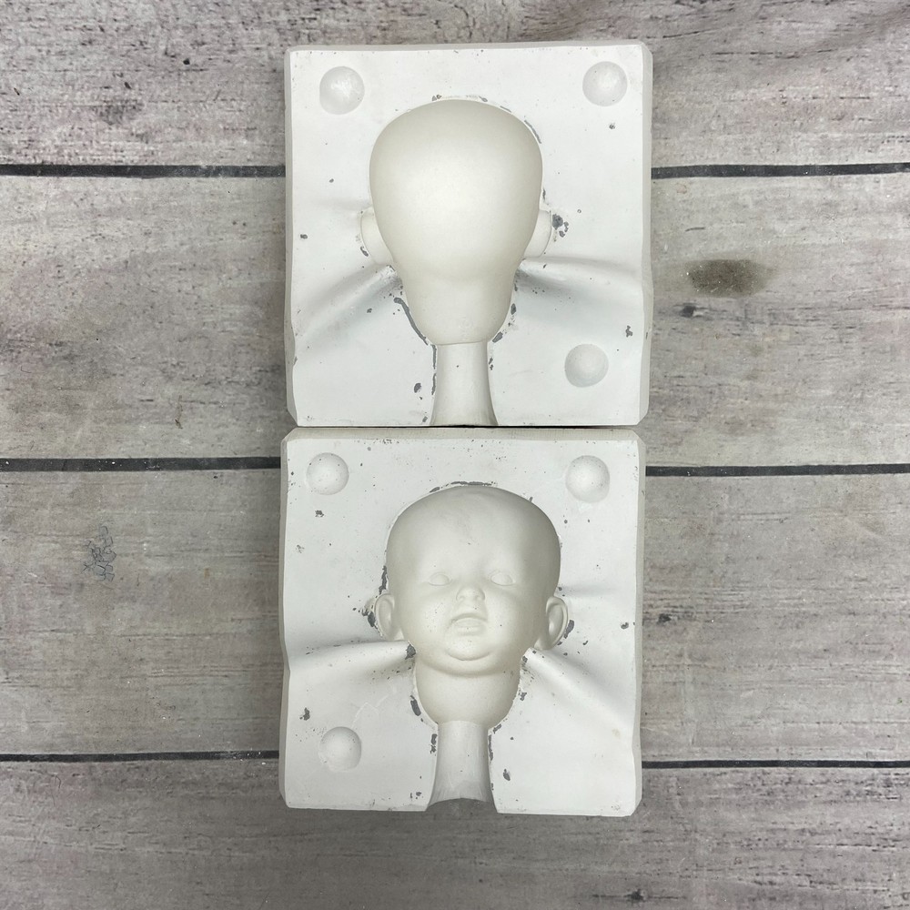 Unbranded Ceramic Casting Mold Head Richard Kestner #3024