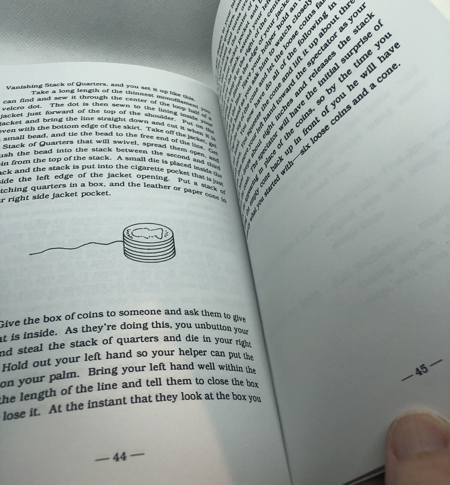 Magicians Invisible Thread Plus Book Thread Reference by Magic City!