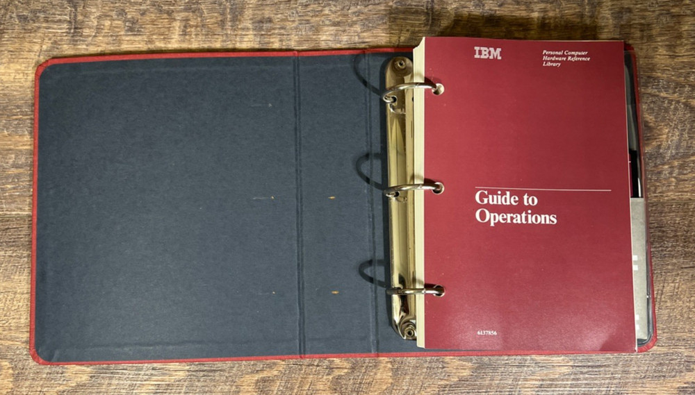 IBM Guide to Operations Personal Computer Hardware Reference Library 6322510📖💻