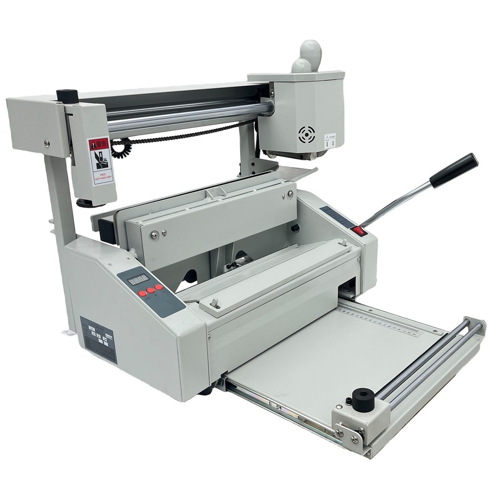 110V Desktop Glue Binding Machine Adhesive Machine with Indentation Function