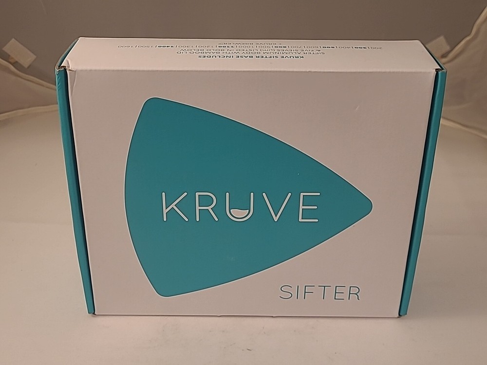 Kruve - Sifter Base (Silver) - With 5 Sieves