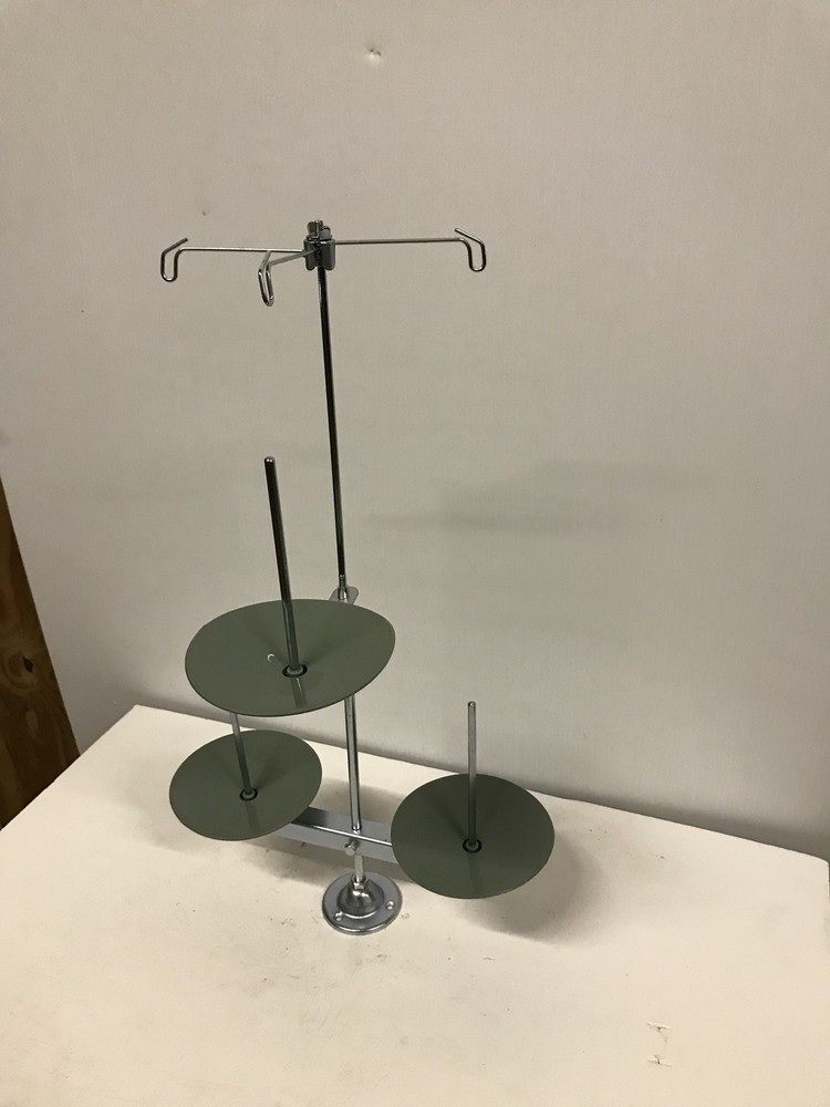 (NOS) Three Spool Thread Stand For Sewing Machine *ASSEMBLY REQUIRED* NEW
