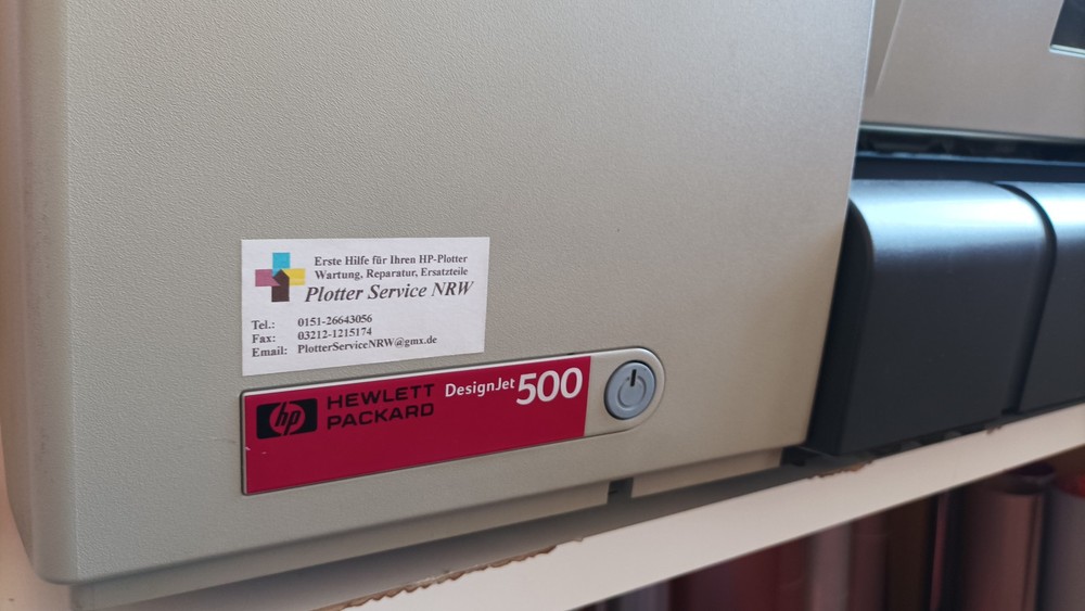 HP designjet 500 printer - working - needs servicing - let's arrange pickup