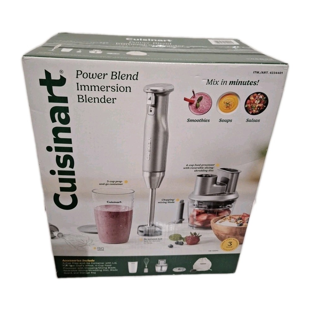 Cuisinart power blend Immersion blender w/ Accessories
