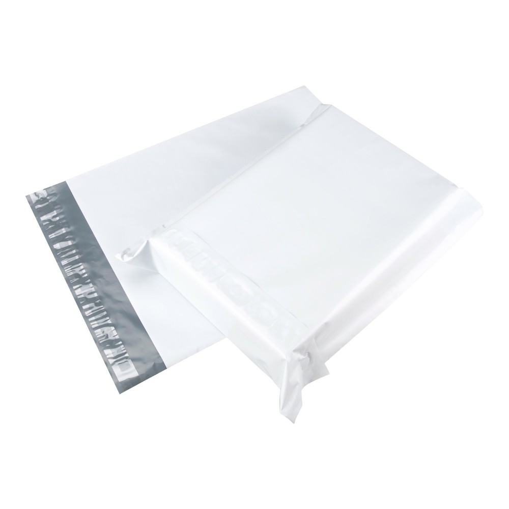 KSK Packaging 6" x 9" Plain Poly Mailers Shipping Envelopes 2.35MIL