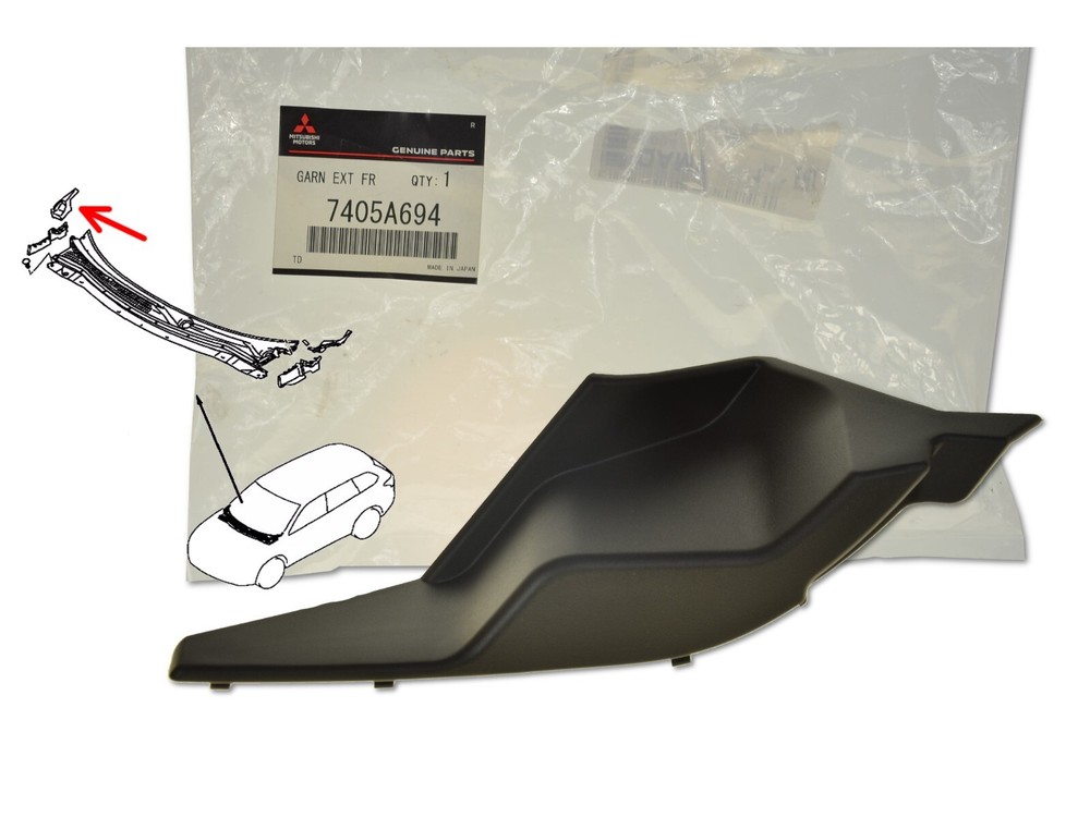 Cover Front Windshield Right 7405A694 OE for Mitsubishi Eclipse Cross