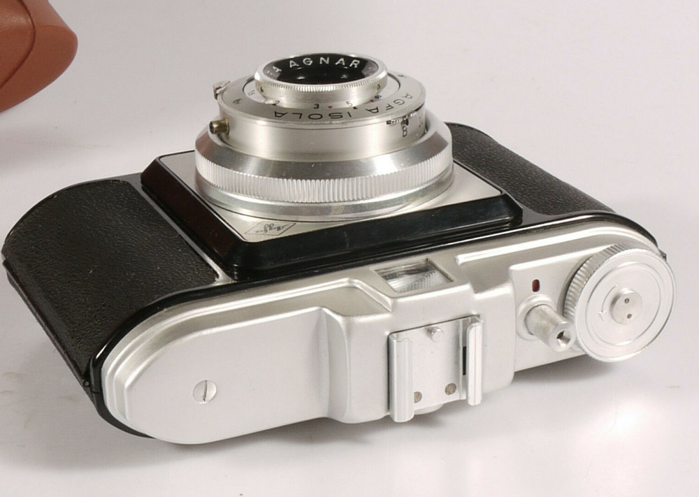 PRL) AGFA ISLAND 1 ANALOG CAMERA + COLLECTION GERMANY CASE