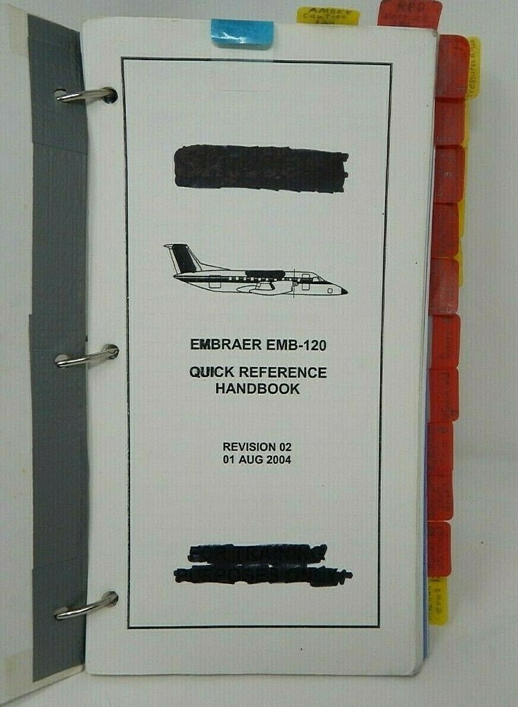 Embraer EMB-120 Quick Reference Hanbook 2004