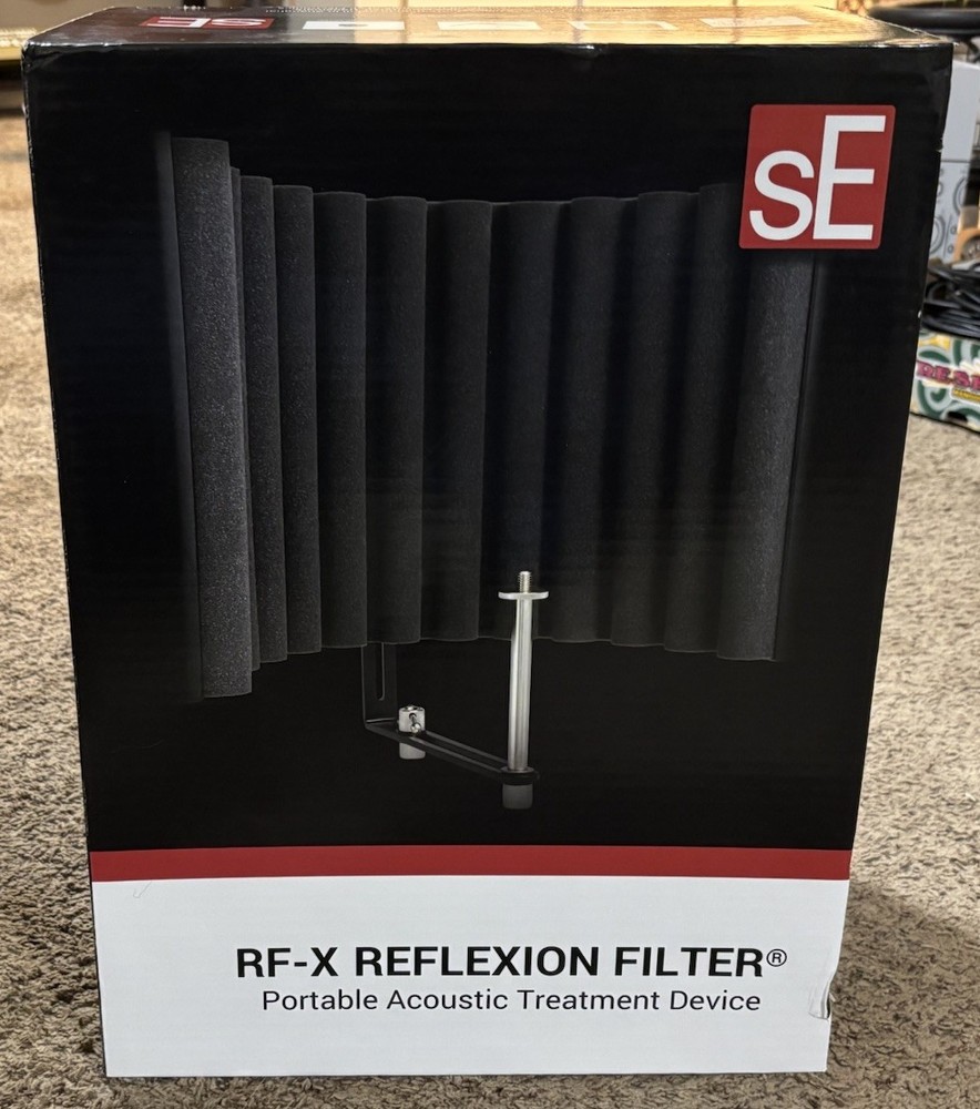 SE Electronics | RF-X Reflexion Filter | Portable Acoustic Treatment | SEALED