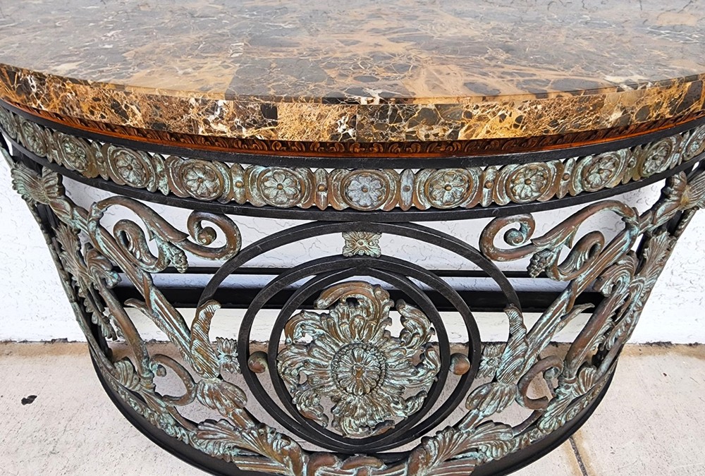 Maitland Smith Italian Console Table