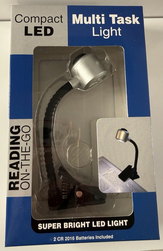 NOS Capstone The Handy Light Hands Free Clip LED Multi-Task Light Magnetic Base