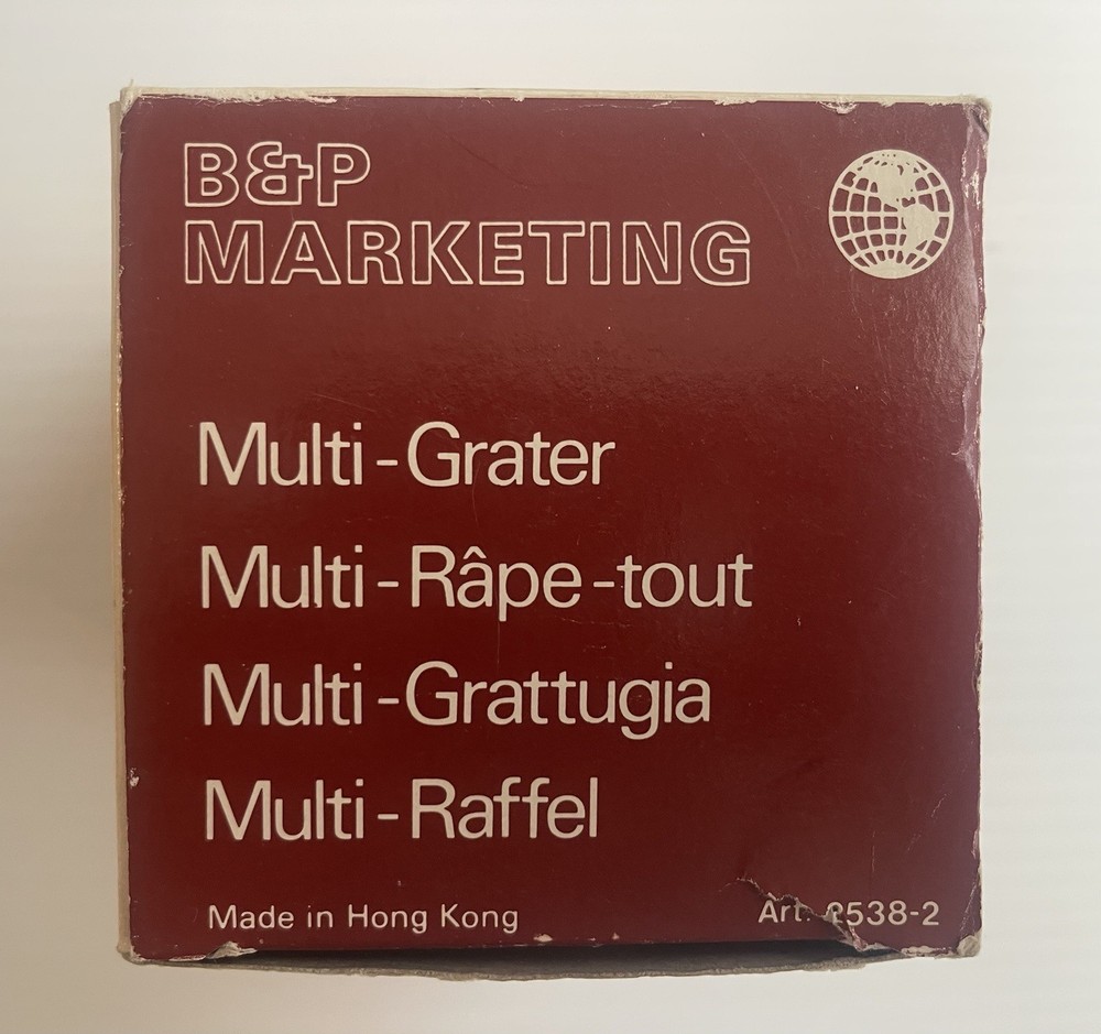 B&P Marketing Multi-Grater, Never Been Used