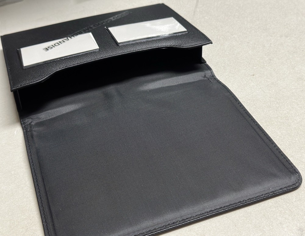 HYUNDAI CASE FOR OWNERS MANUAL OPERATORS USER GUIDE LEATHER