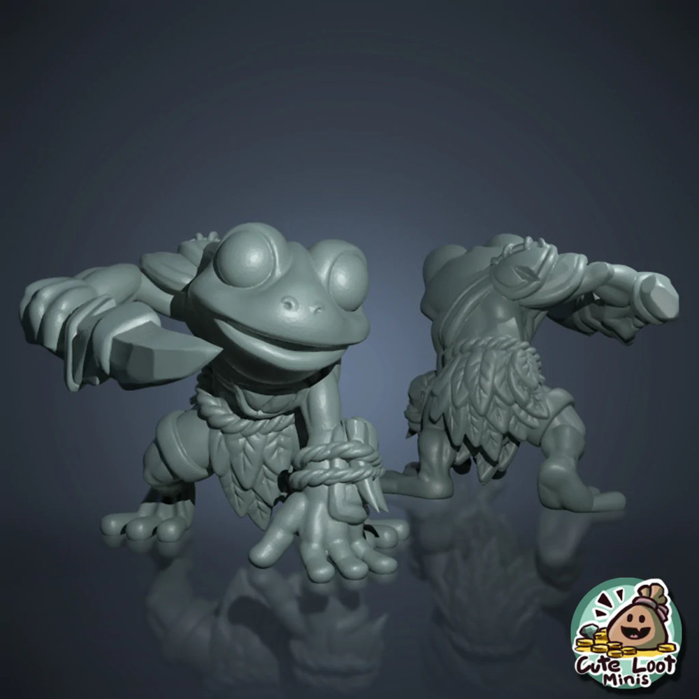 Frogfolk RPG Frog W/Dagger