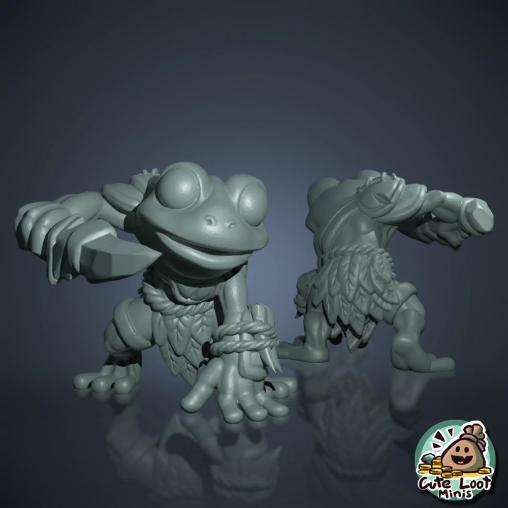 Frogfolk RPG Frog W/Dagger
