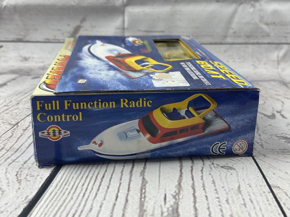 Vintage Speed Boat Powered 1:64 Scale Workmanship Full Function Radio Control