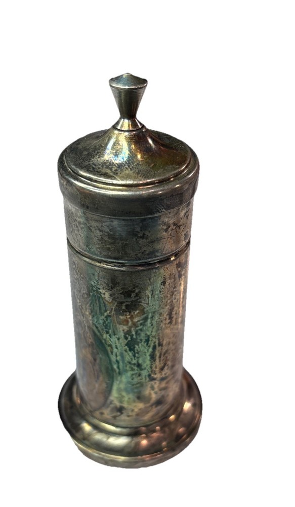 Vintage Bellini Toothpick Holder Silver Plated