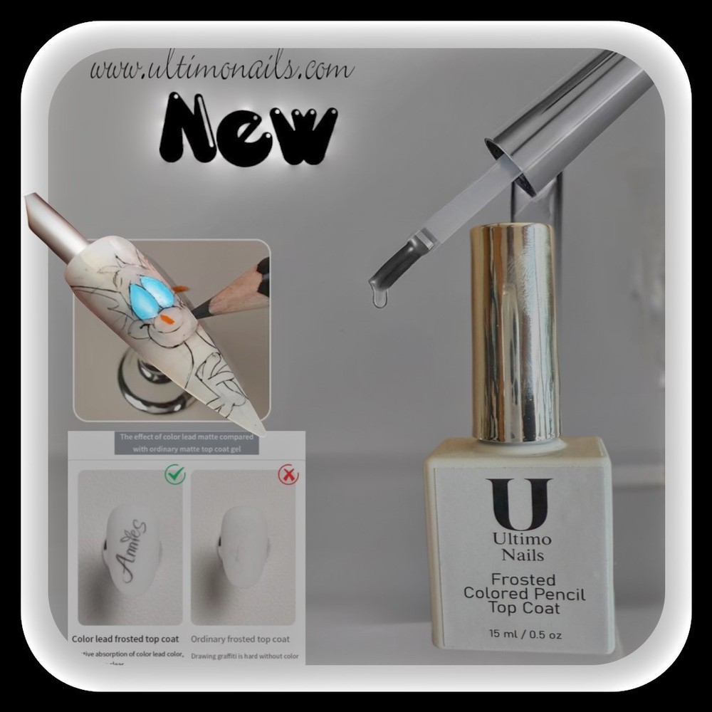 Frosted Gel Utimo Colored Pencil Top 15ml