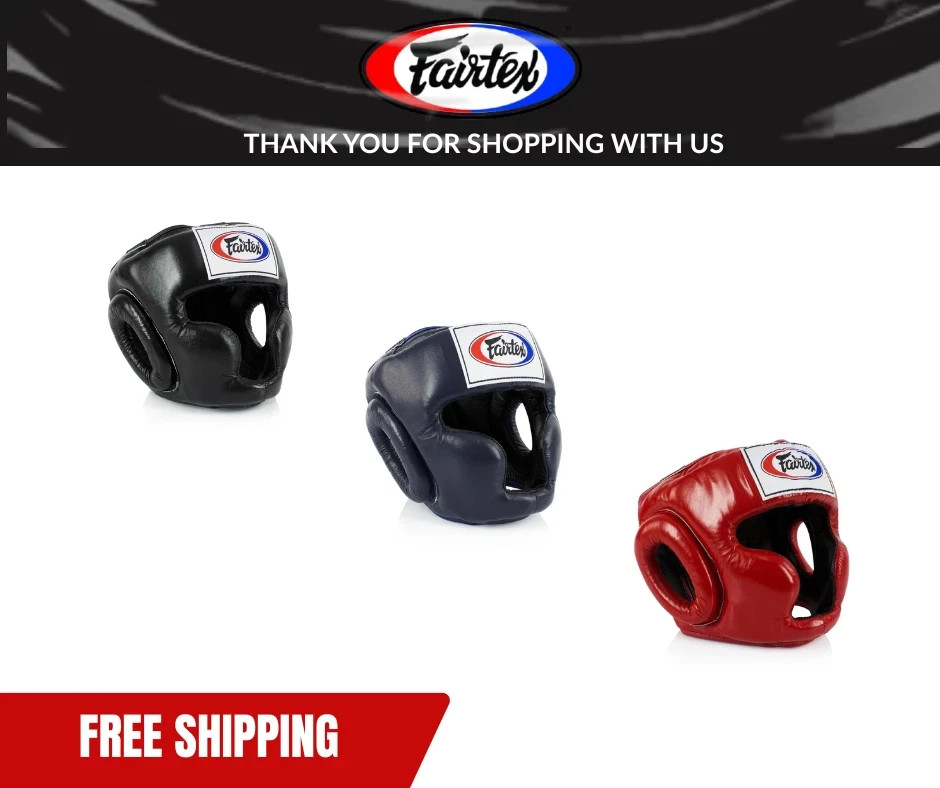 Fairtex Full Coverage Style Headguard HG3